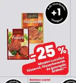 Interspar Minden Lucullus fűszerek ajánlat