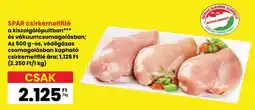 Interspar SPAR csirkemellfilé ajánlat