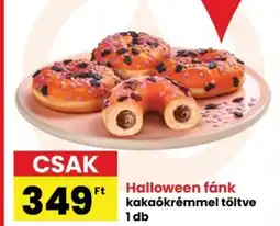 Interspar Halloween fánk ajánlat