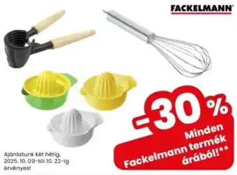 Interspar Fackelmann termék ajánlat