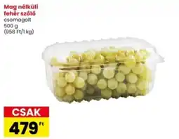 Interspar Mag nélküli fehér szőlő ajánlat
