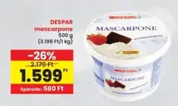 Interspar DESPAR mascarpone ajánlat