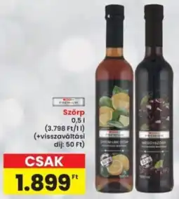 Interspar Szörp ajánlat