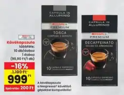 Interspar Kávékapszula ajánlat
