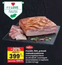 Interspar Regnum Füstölt, főtt, préselt császárszalonna ajánlat