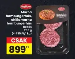Interspar Regnum Marha hamburgerhús, chilis marha hamburgerhús ajánlat