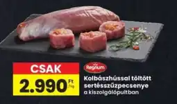 Interspar Regnum Kolbászhússal töltött sertésszúzpecsenye ajánlat
