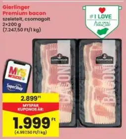 Interspar Gierlinger Premium bacon ajánlat