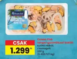 Interspar Ocean Fish tenger gyümölcsei koktél ajánlat