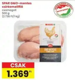 Interspar SPAR GMO-mentes csirkemellfilé ajánlat