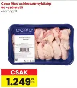 Interspar Coco Rico csirkeszárnyközép és -szárnytő ajánlat