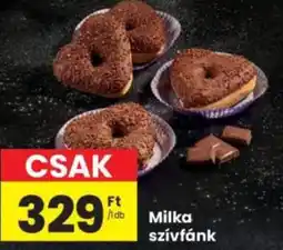 Interspar Milka szívfánk ajánlat