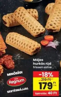 Interspar Regnum Májas hurkás rúd ajánlat