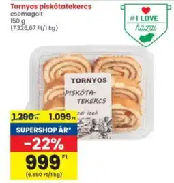 Interspar Tornyos piskótatekercs ajánlat