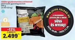 Interspar Valdor gluténmentes csirkemell ajánlat