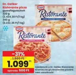 Interspar Dr. Oetker Ristorante pizza ajánlat