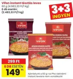 Interspar Vifon instant tésztás leves ajánlat