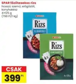 Interspar SPAR főzőtasakos rizs ajánlat