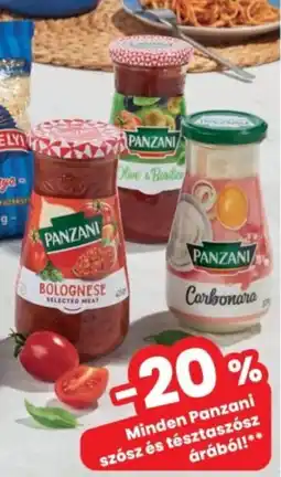 Interspar Panzani szósz és tésztaszósz ajánlat