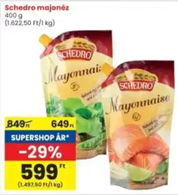 Interspar Schedro majonéz ajánlat