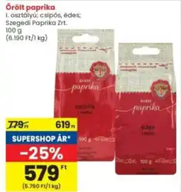Interspar Őrölt paprika ajánlat