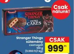 Interspar Stranger Things sütemény ajánlat