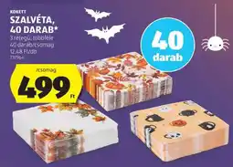 ALDI Kokett Szalvéta, 40 darab ajánlat