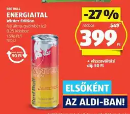 ALDI RED BULL ENERGIAITAL Winter Edition ajánlat