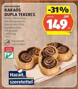 ALDI Kakaós Dupla Tekercs ajánlat