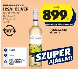 ALDI Irsai Olivér ajánlat