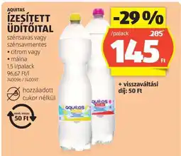 ALDI Aquitas Ízesített Üdítőital ajánlat