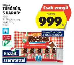 ALDI Kockás Túró Rúd, 5 Darab ajánlat