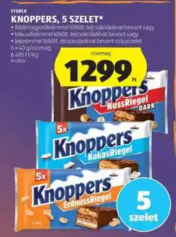 ALDI KNOPPERS, 5 SZELET ajánlat