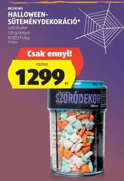 ALDI DECOCINO HALLOWEEN-SÜTEMÉNYDEKORÁCIÓ ajánlat
