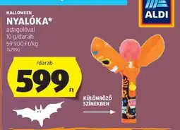 ALDI Halloween Nyalóka ajánlat