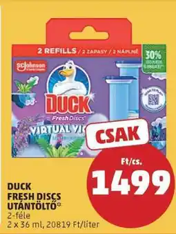 PENNY DUCK FRESH DISCS UTÁNTÖLTŐ ajánlat