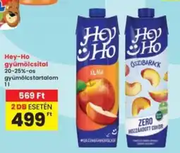 Interspar Hey-Ho gyümölcsital ajánlat