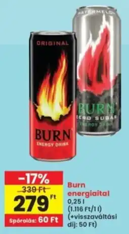 Interspar Burn energiaital ajánlat