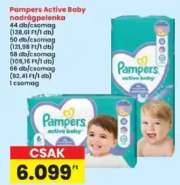 Interspar Pampers Active Baby nadrágpelenka ajánlat