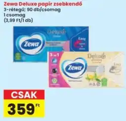 Interspar Zewa Deluxe papír zsebkendő ajánlat