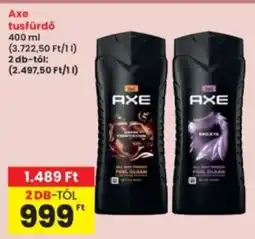 Interspar Axe tusfürdő ajánlat