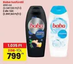 Interspar Baba tusfürdő ajánlat