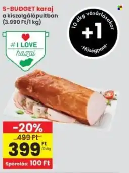 Interspar S-BUDGET karaj ajánlat