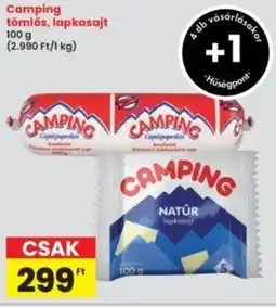 Interspar Camping tömlős, lapkasajt ajánlat