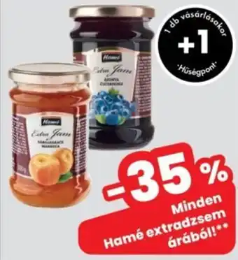 Interspar Hamé extradzsem ajánlat