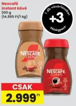 Interspar Nescafé instant kávé ajánlat