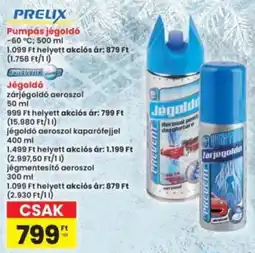 Interspar PRELIX Jégoldó ajánlat
