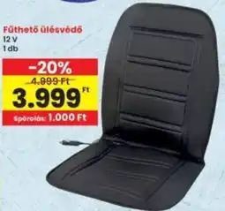 Interspar Fűthető ülésvédő ajánlat