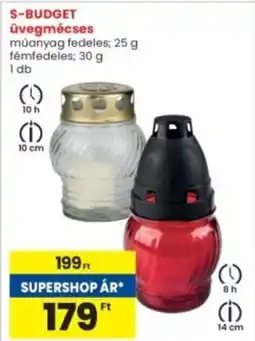 Interspar S-BUDGET Üvegmécses ajánlat