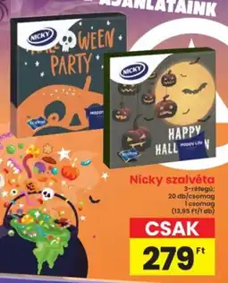 Interspar Nicky szalvéta ajánlat